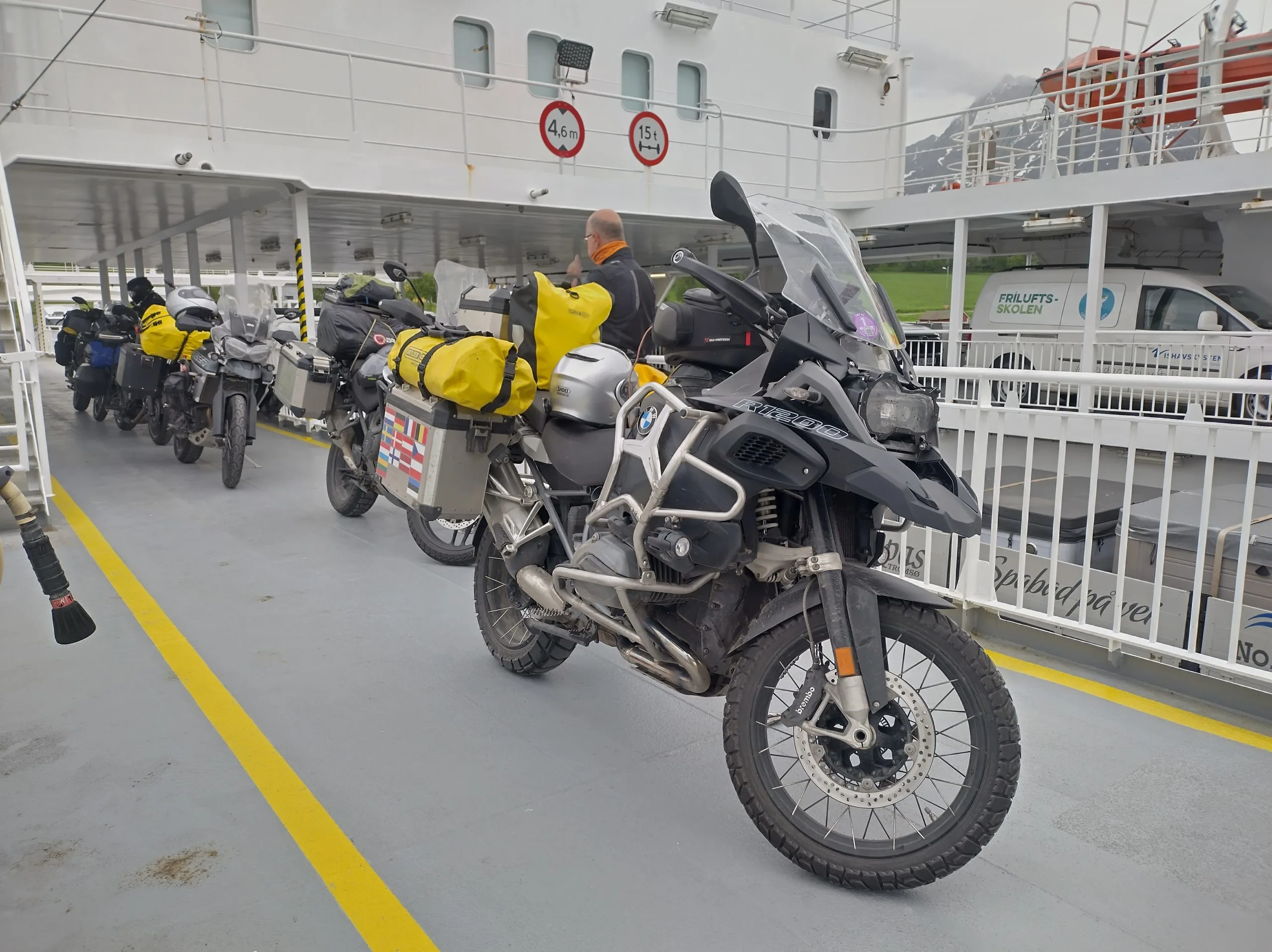On the Norwegian Ferry