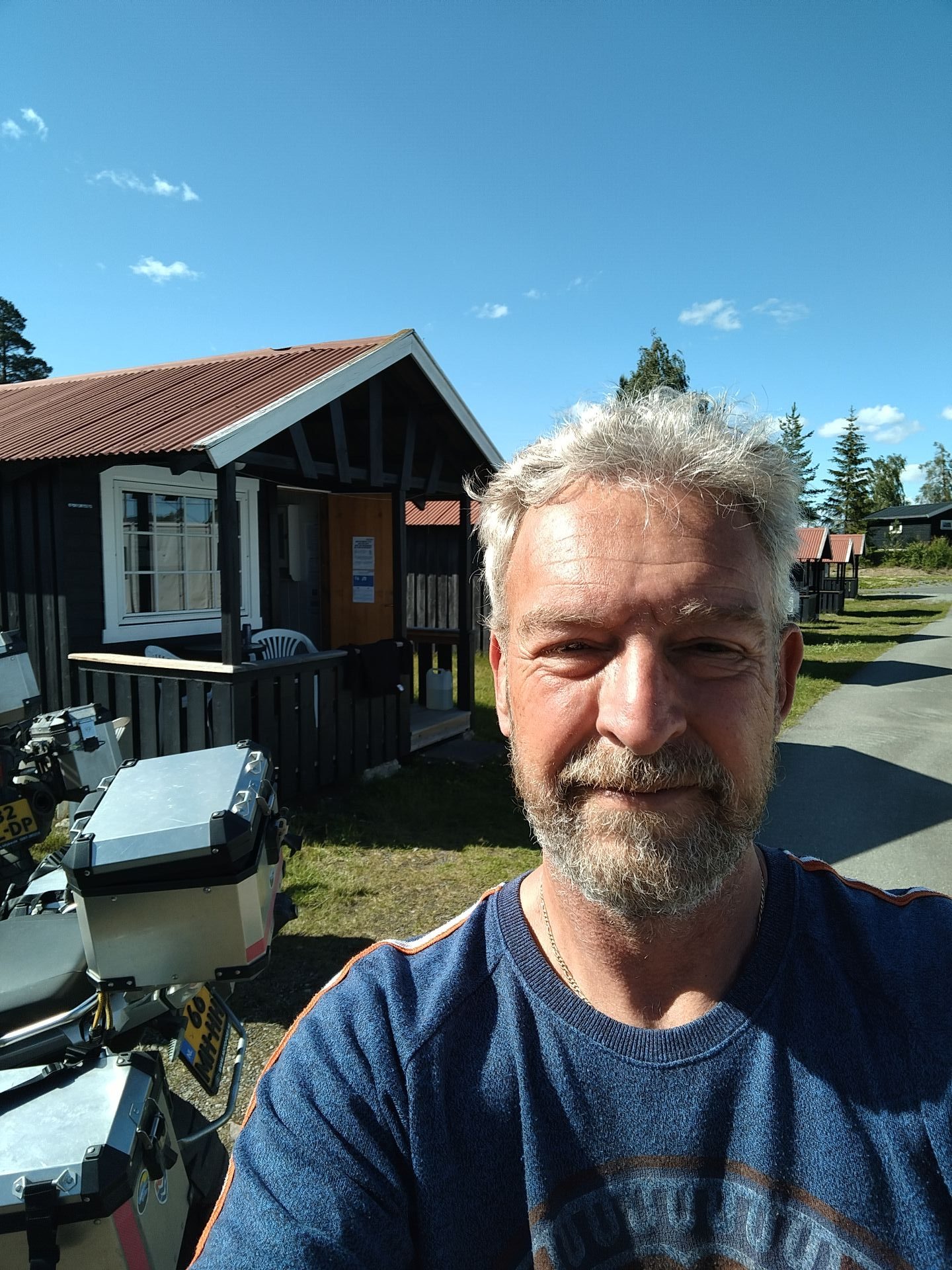cozy cabin at Sveastranda Camping cozy cabin at Sveastranda Camping