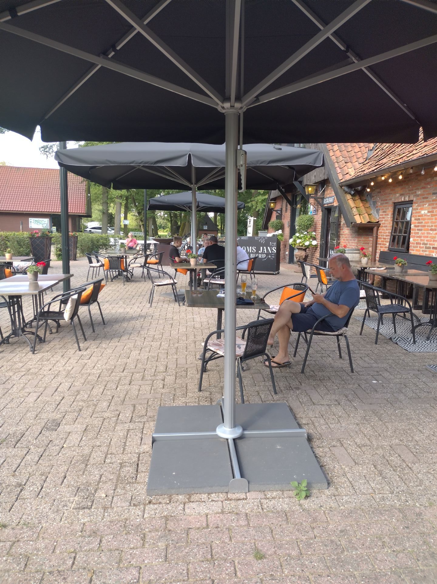 restaurant terrace De Rammelbeek restaurant terrace De Rammelbeek